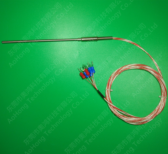 手持式铠装丝PT1000铂热电阻温度传感器